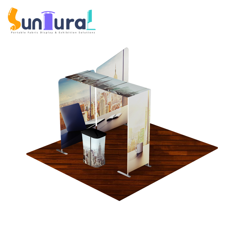 10X10FT Fabric Exhibit Display Booth Solution SCTDEX1239 Buy Easy