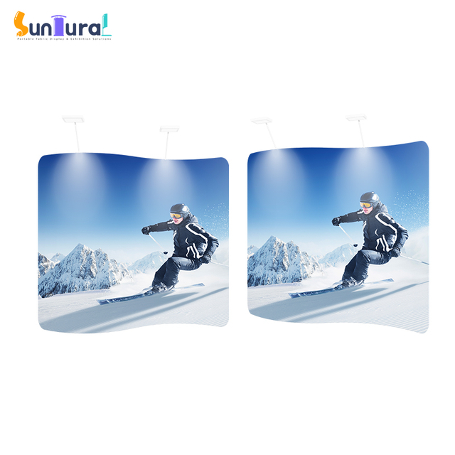 8FT S-shaped Display Backdrop