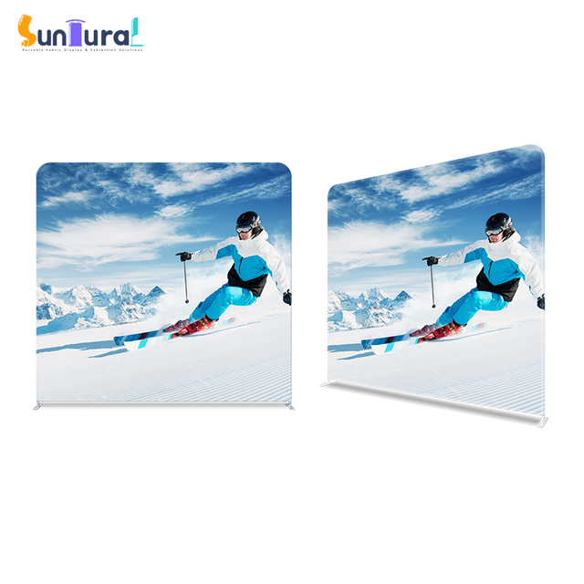 8FT Straight Display Backdrop