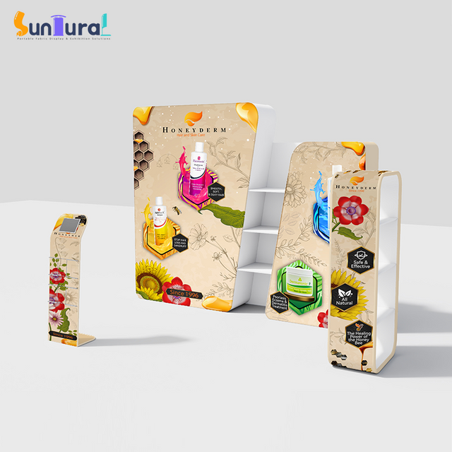 10x10FT Fabric Exhibit Display Booth Solution SC-TD-EX110