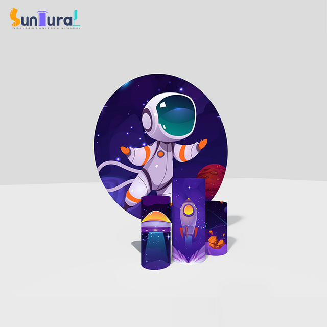 Colorful Custom Design Combination Backdrops ST-OB-RBK01