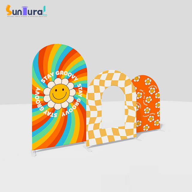 Unique Display Portable Party Decoration Arch Combination Backdrop03